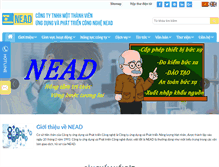 Tablet Screenshot of nead.vn